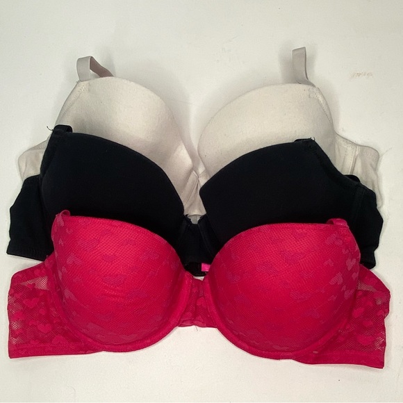 Bundle of 3 La Senza Remix 38B Lightly Lined Balconette Demi Bras - Picture 1 of 5
